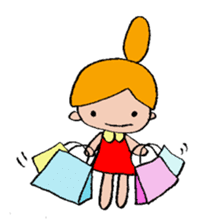 A Little girl's mind sticker #3009787