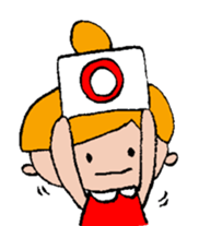 A Little girl's mind sticker #3009789