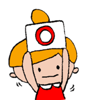 A Little girl's mind sticker #3009789