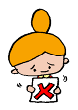 A Little girl's mind sticker #3009790