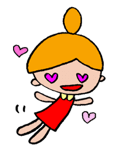 A Little girl's mind sticker #3009791