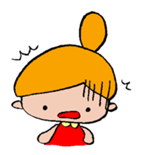 A Little girl's mind sticker #3009797