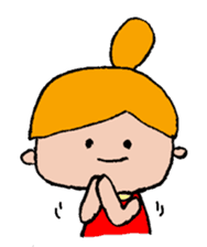 A Little girl's mind sticker #3009798