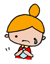 A Little girl's mind sticker #3009799