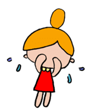 A Little girl's mind sticker #3009800