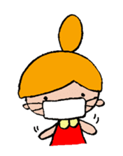 A Little girl's mind sticker #3009802