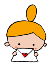 A Little girl's mind sticker #3009804