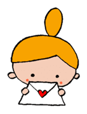 A Little girl's mind sticker #3009804
