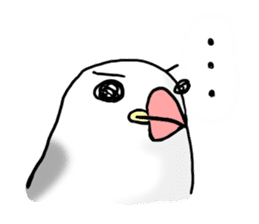 Young Java Sparrow sticker #3010391