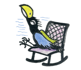 Crow a narcissist sticker #3010456