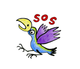 Crow a narcissist sticker #3010459