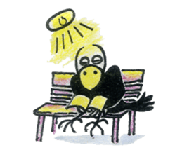 Crow a narcissist sticker #3010469