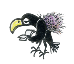 Crow a narcissist sticker #3010473