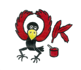 Crow a narcissist sticker #3010474