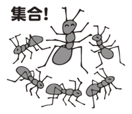 One day of a worker ant sticker #3011121