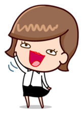 Kingdom of Employee (women) sticker #3011291