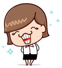 Kingdom of Employee (women) sticker #3011292