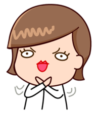 Kingdom of Employee (women) sticker #3011300