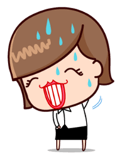 Kingdom of Employee (women) sticker #3011304