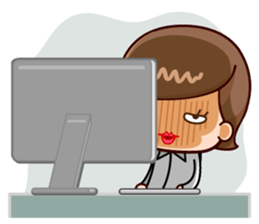 Kingdom of Employee (women) sticker #3011306