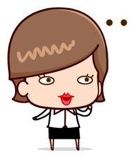 Kingdom of Employee (women) sticker #3011309