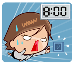 Kingdom of Employee (women) sticker #3011316