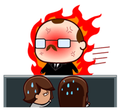 Kingdom of Employee (women) sticker #3011318