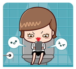 Kingdom of Employee (women) sticker #3011324