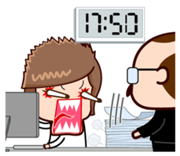 Kingdom of Employee (women) sticker #3011325