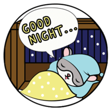 Hamster and Fish sticker #3011413