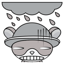 Hamster and Fish sticker #3011414