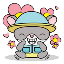 Hamster and Fish sticker #3011430