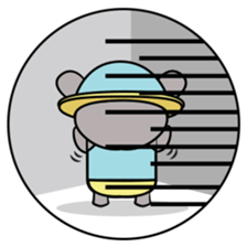 Hamster and Fish sticker #3011431