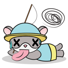 Hamster and Fish sticker #3011433