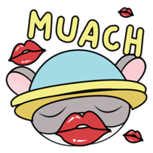 Hamster and Fish sticker #3011434