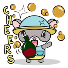 Hamster and Fish sticker #3011435