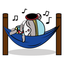 Hamster and Fish sticker #3011441