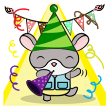 Hamster and Fish sticker #3011448