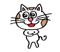 Kyi of mischief cat sticker #3011492