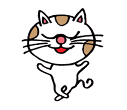 Kyi of mischief cat sticker #3011493