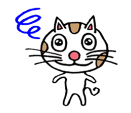 Kyi of mischief cat sticker #3011495