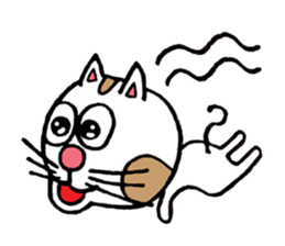 Kyi of mischief cat sticker #3011496