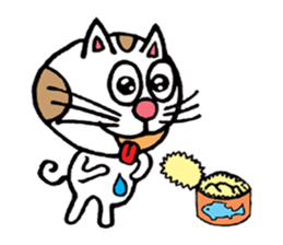 Kyi of mischief cat sticker #3011502