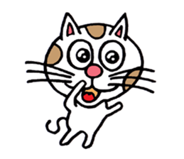 Kyi of mischief cat sticker #3011505