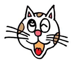 Kyi of mischief cat sticker #3011508
