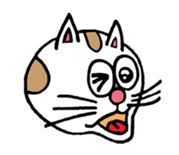 Kyi of mischief cat sticker #3011512