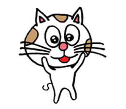 Kyi of mischief cat sticker #3011518
