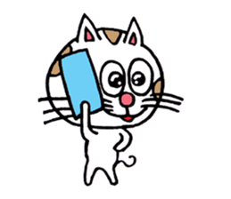 Kyi of mischief cat sticker #3011521