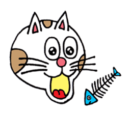 Kyi of mischief cat sticker #3011527