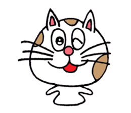 Kyi of mischief cat sticker #3011528